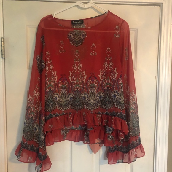 Basically Me Boho Top - Picture 1 of 3